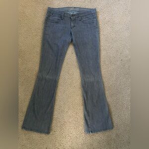 Frankie B low cut Gray Flare Jeans